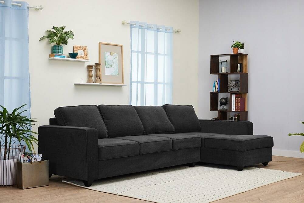 Caprice L shaped sofa