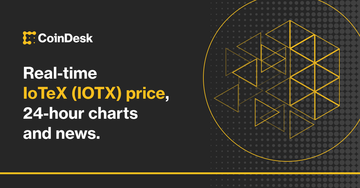 IOTXUSD Charts and Quotes — TradingView