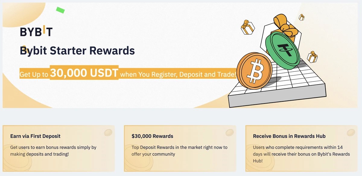 Bybit - Up To $40,00 Bonus + 0% Maker Fee For 30 Days! - Coin Bureau