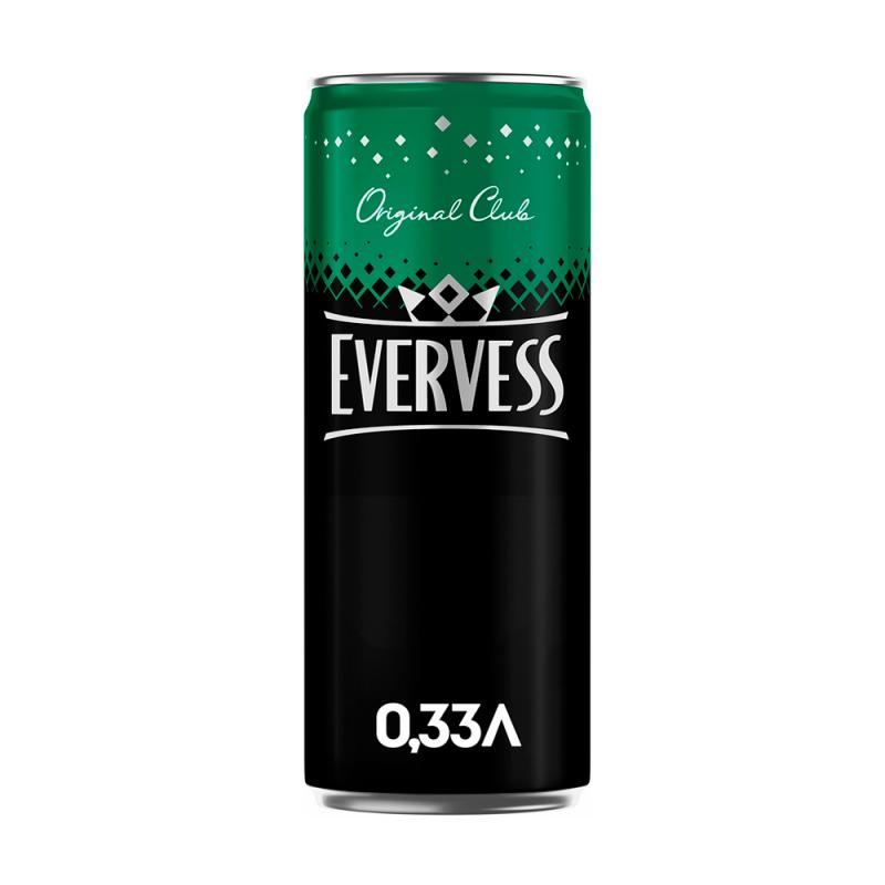 EVERVESS Club Soda Can 24xml