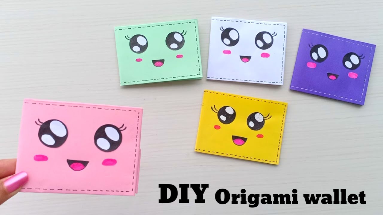 DIY Paper Wallets for Kids to Make - Craftsy Hacks