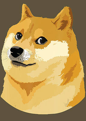 Dogecoin Digital Art for Sale - Pixels