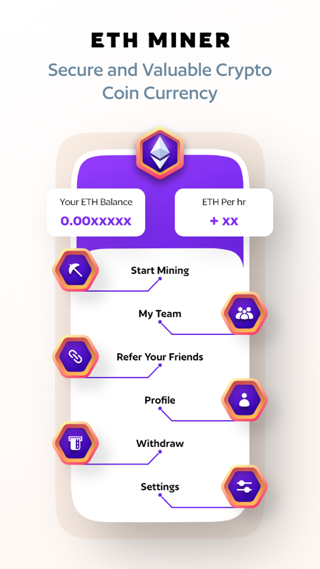 Ethereum Mining - ETH Miner for Android - Download the APK from Uptodown