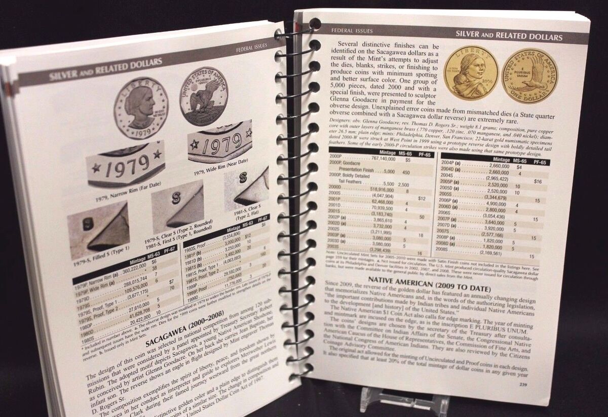 New Official Red Book Guide Of US Coins Price List Catalog Spiral – Robinson's Coin Town