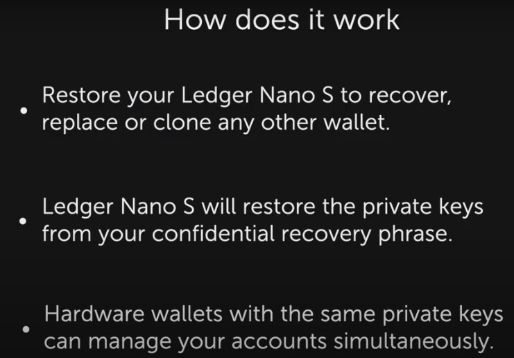 How to restore Ledger Nano S | Nano X from 24 word recovery phrase