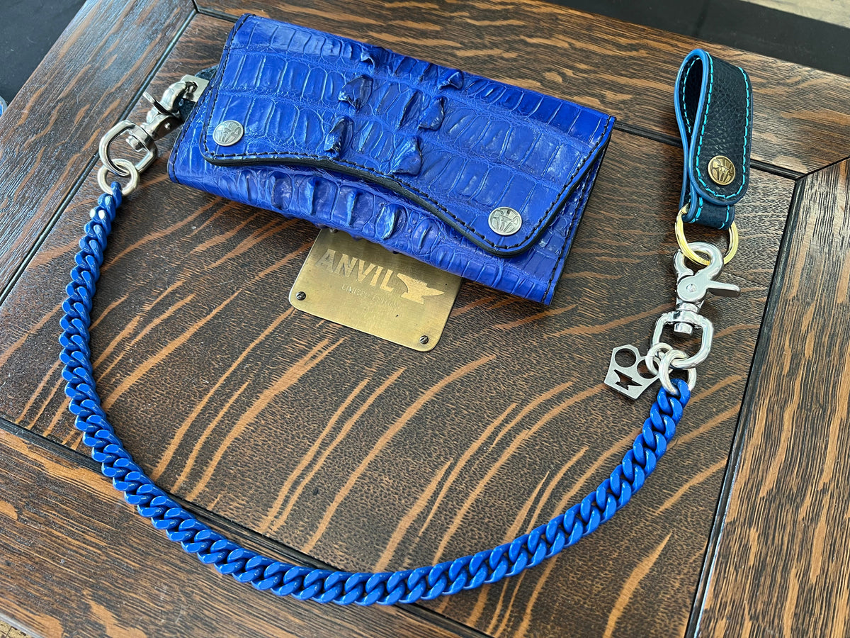 Chanel Blue Caviar Wallet on Chain (WOC) Q6B03E0FBB | WGACA