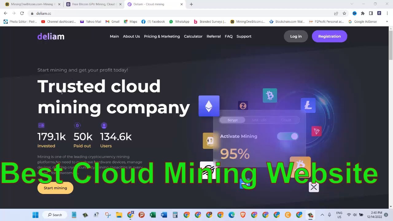 15 Best Cloud Mining Platforms 