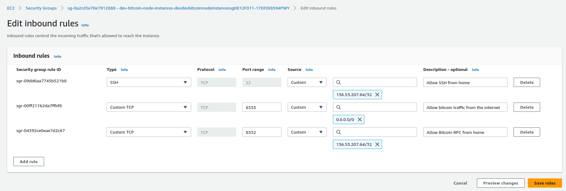 Bitcoin RPC Through SSH Tunnel | Dev Notes