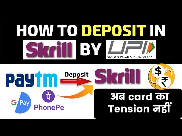 Paytm To Skrill Money Transfer