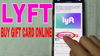 GiftYa | Text or Email a Lyft eGift card