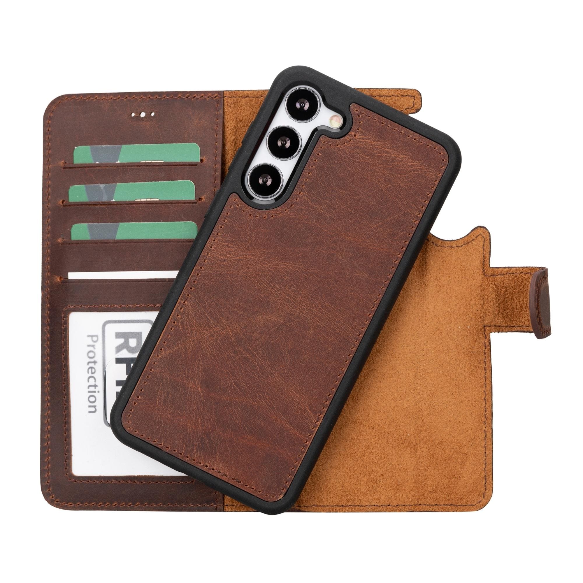 Leather Samsung Galaxy S20 Wallet & Snop-On Cases - Venito – Venito Leather