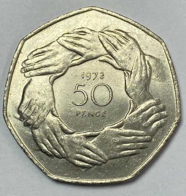 'Rare' 50p coin sells for £ on eBay with more in circulation