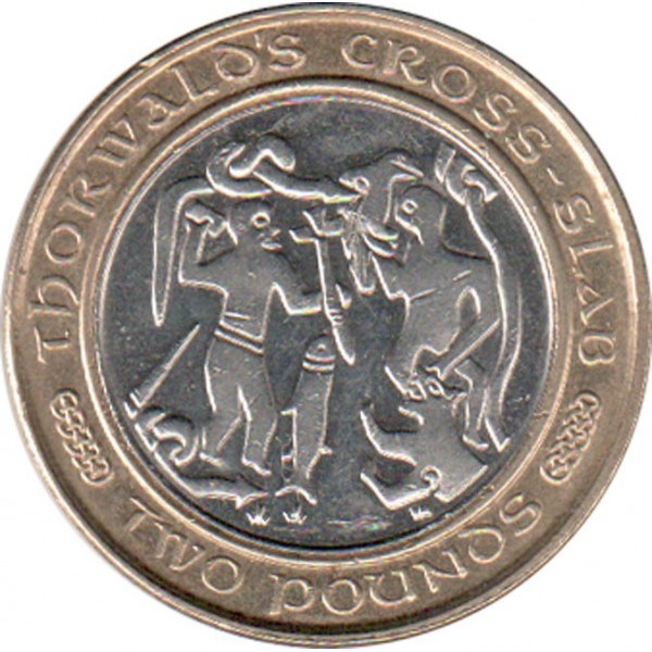 2 pounds , Isle of Man - Coin value - cointime.fun