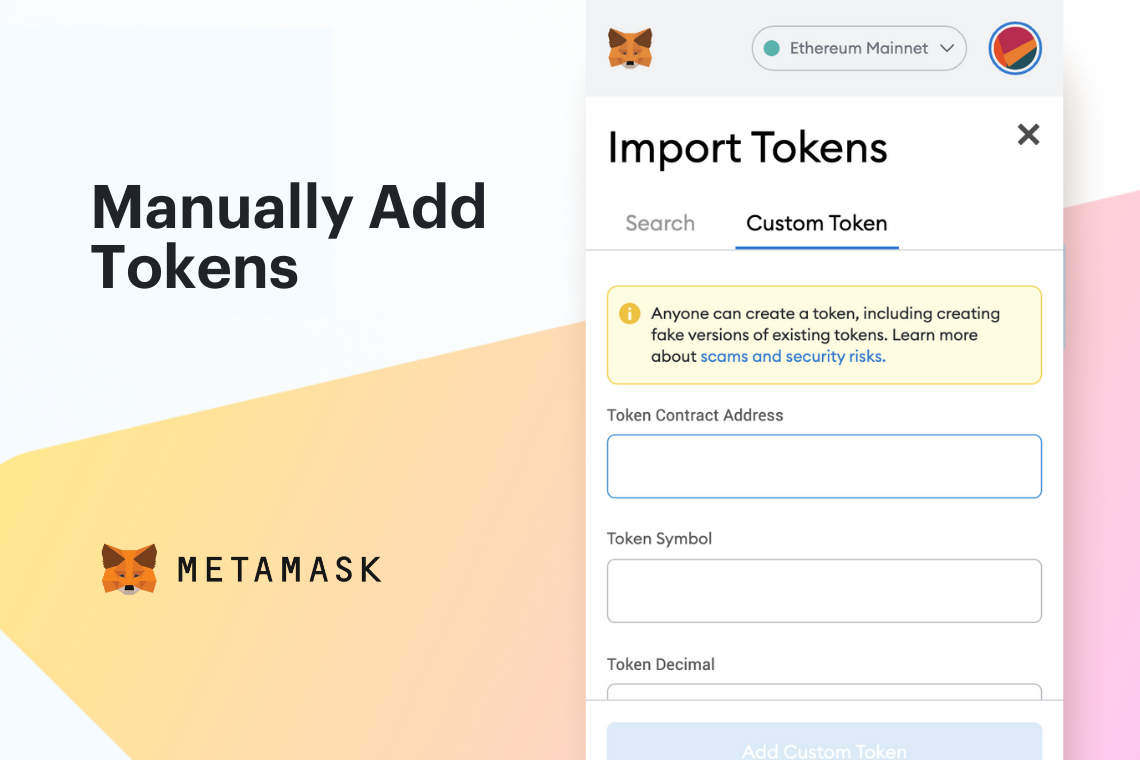 How to add Custom Token in Metamask? : Polygon Support