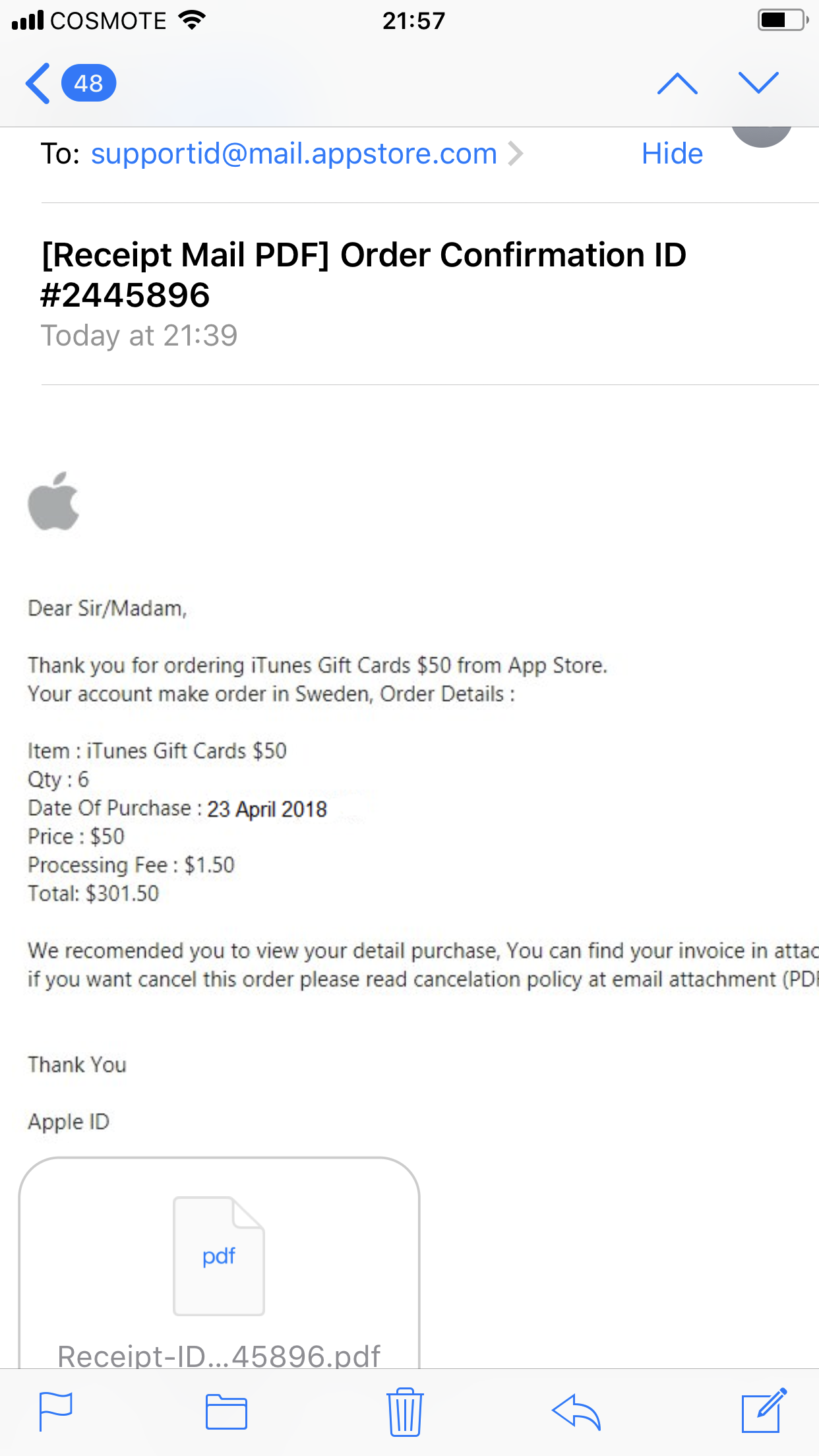 Buy Apple Gift Cards - Apple (UK)