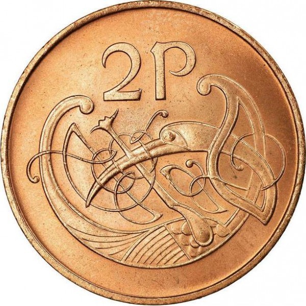 Irish 2 Pence 