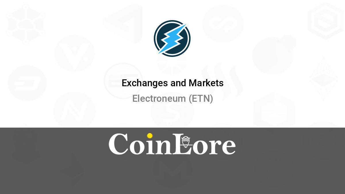 Calculate ETN to AUD live today (ETN-AUD) | CoinMarketCap