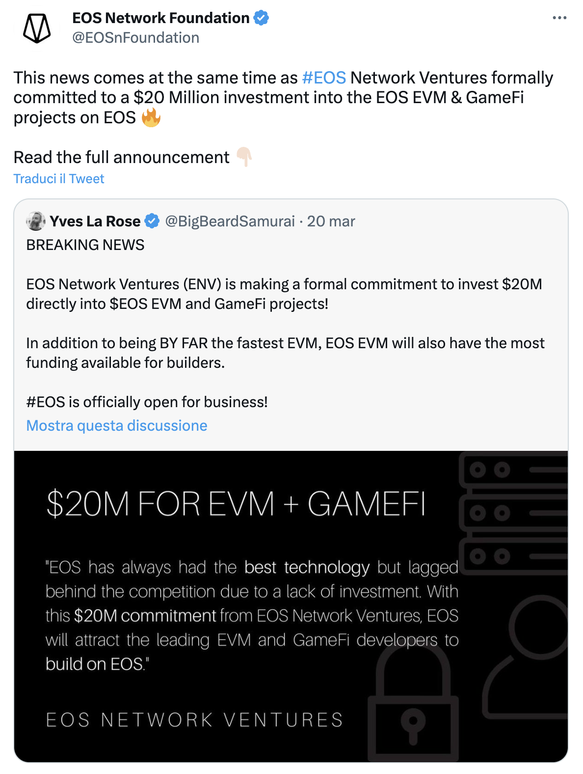 The Lack of Transparency on the Delay of EOS Mainnet Launch Triggers a Fright - Global Coin Report
