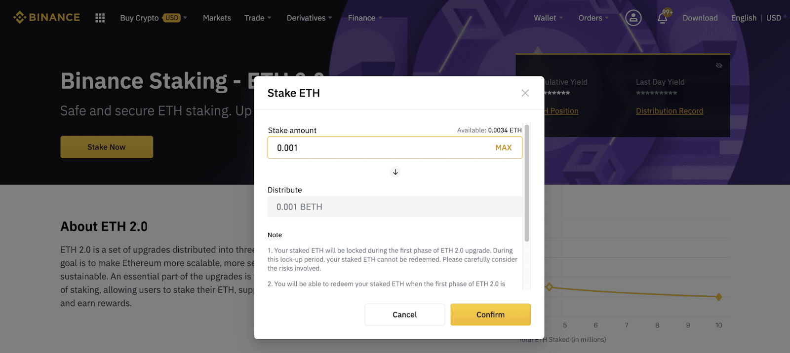 Stake Ethereum (ETH) with Chorus One | Ethereum Staking Rewards Calculator