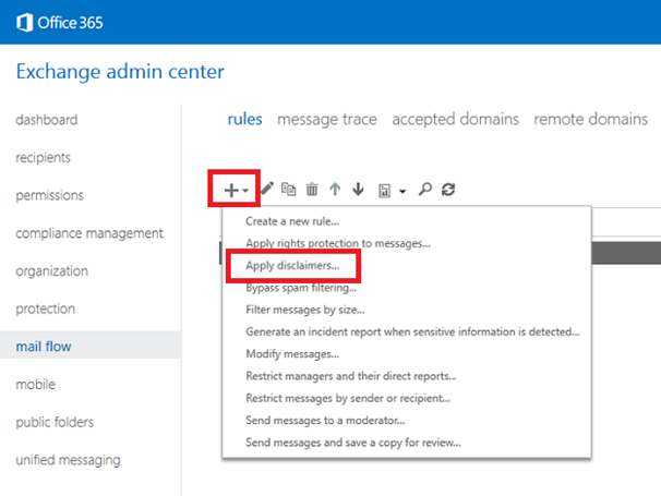 Create organization-wide signatures and disclaimers - Microsoft admin | Microsoft Learn