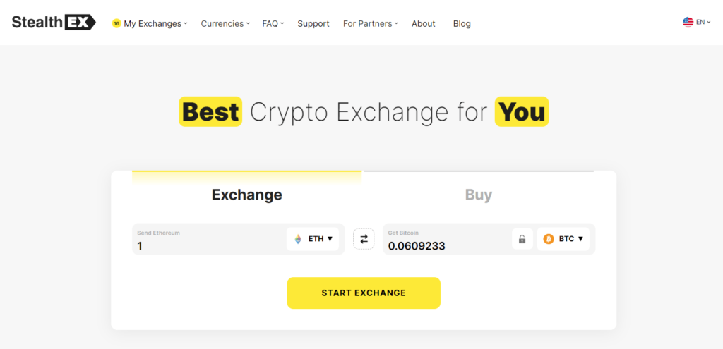 Exchange ETH to BTC Instantly on ChangeHero