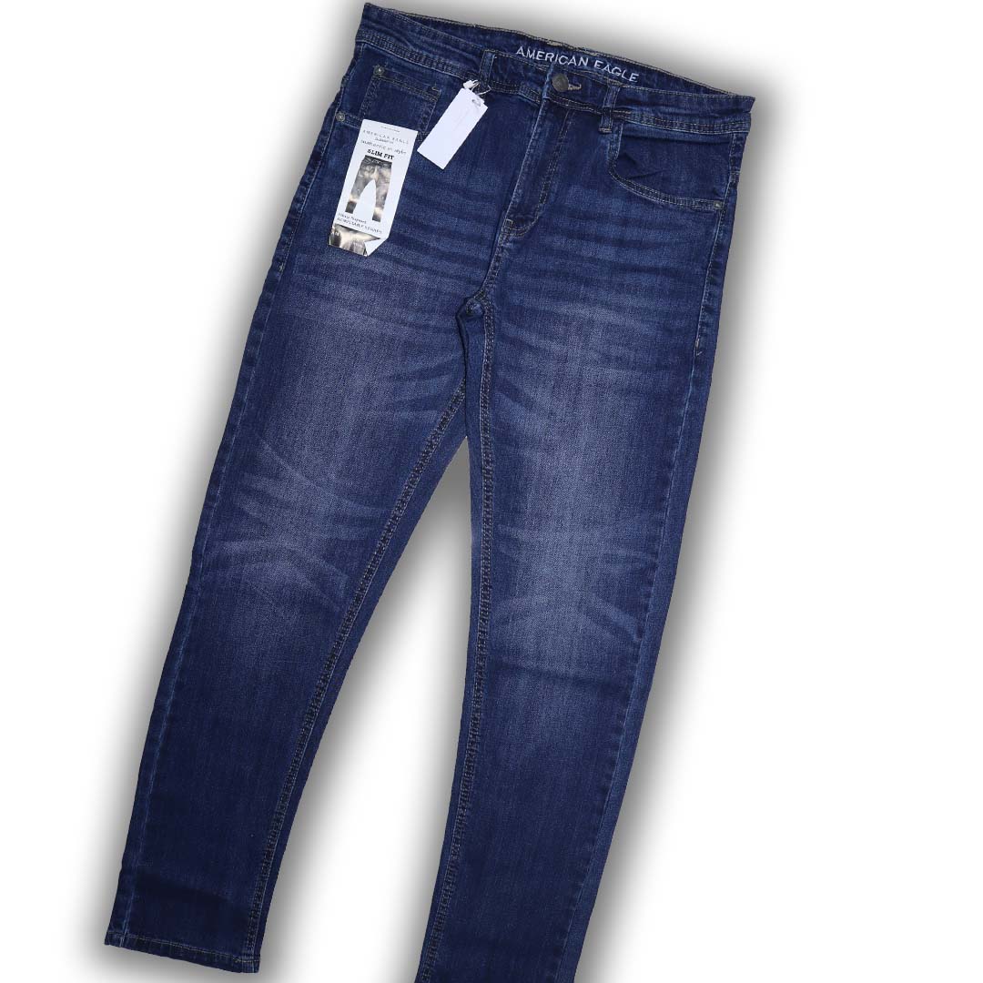 Regular Fit Plain Original Export Surplus Jeans, Blue at Rs /piece in Mumbai