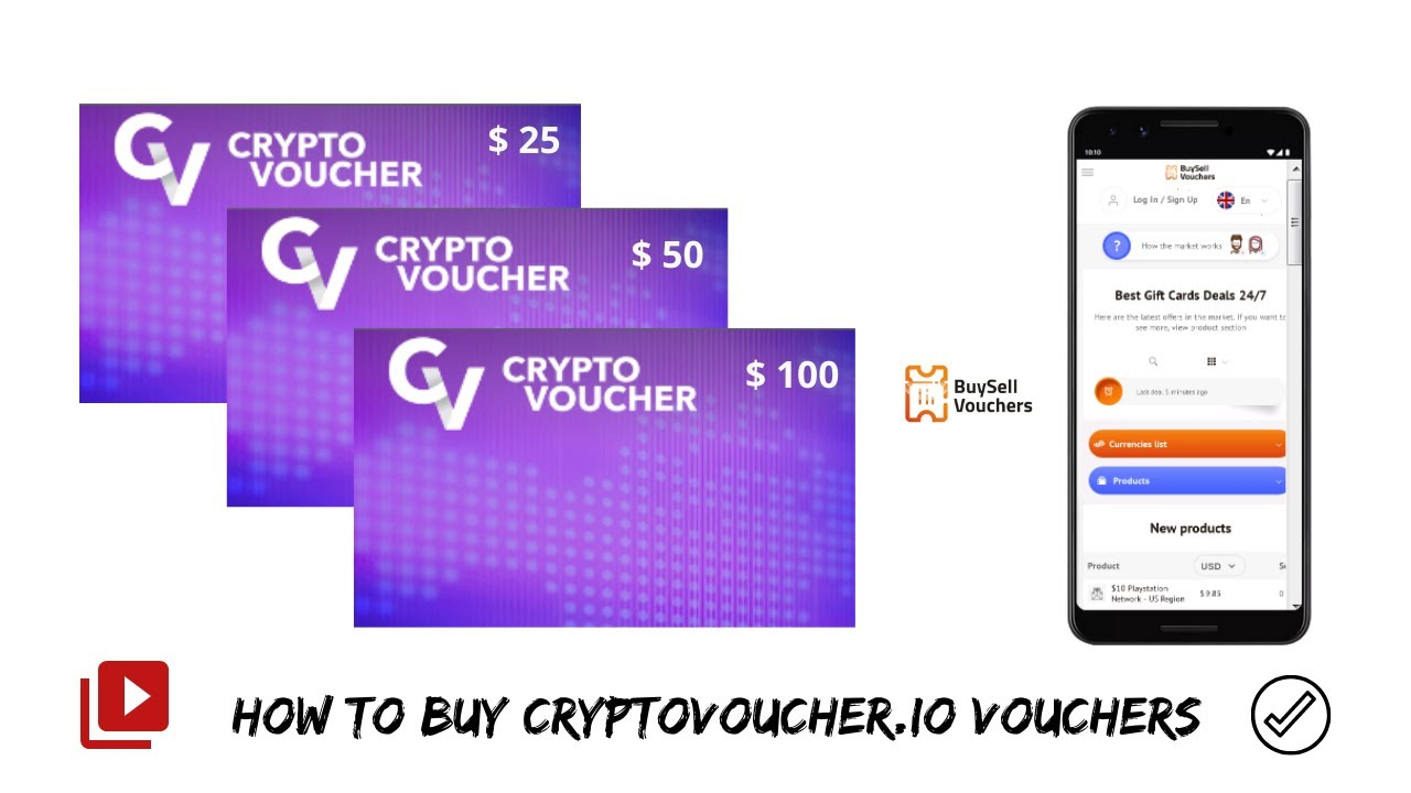 Buy Crypto Voucher US | Instant Delivery HiSooQ Store - متجر هاي سوق