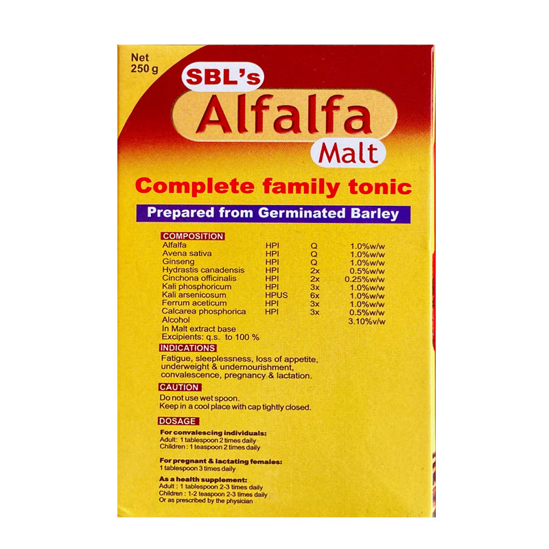 Buy SBL Alfalfa Malt Online - 19% Off! | cointime.fun