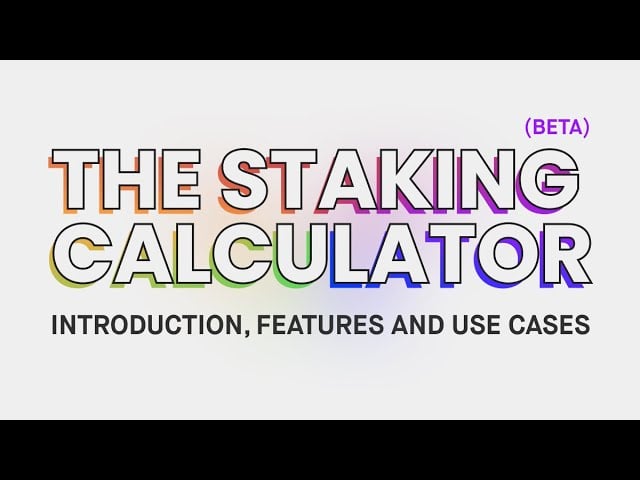 Staking Calculator: Calculate Your Staking Rewards and Returns - cointime.fun