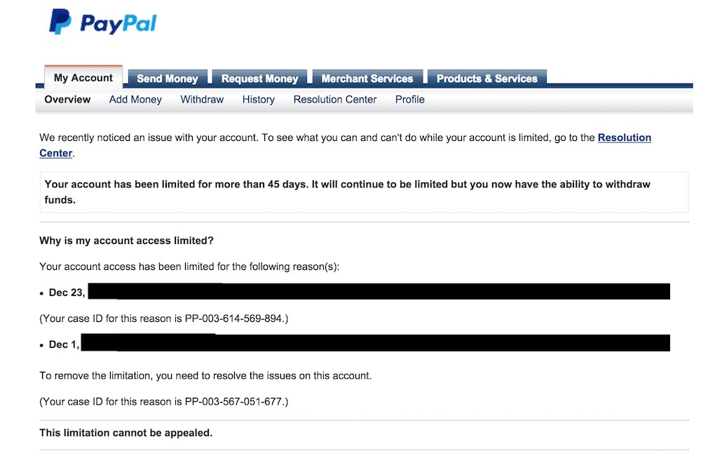 Won't let me into PayPal - Microsoft Community