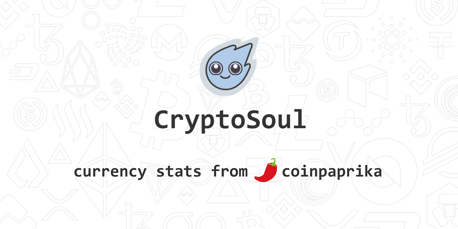 CryptoSoul (CSOUL) live coin price, charts, markets & liquidity