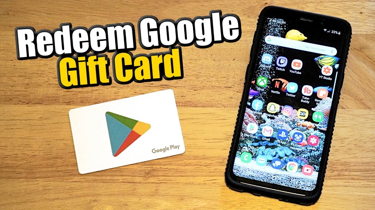 How to redeem a Google Play Store gift card