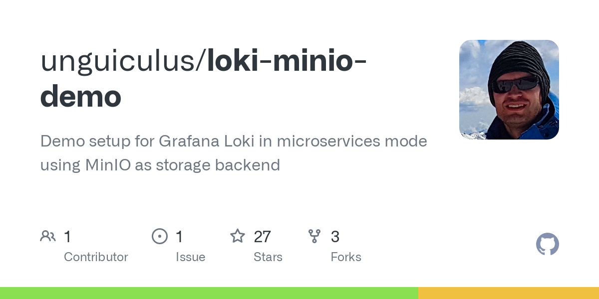 loki-minio-docker/cointime.fun at main · ruanbekker/loki-minio-docker · GitHub