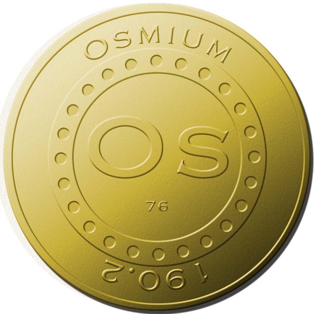 Osmium 1 oz Bar — Luciteria