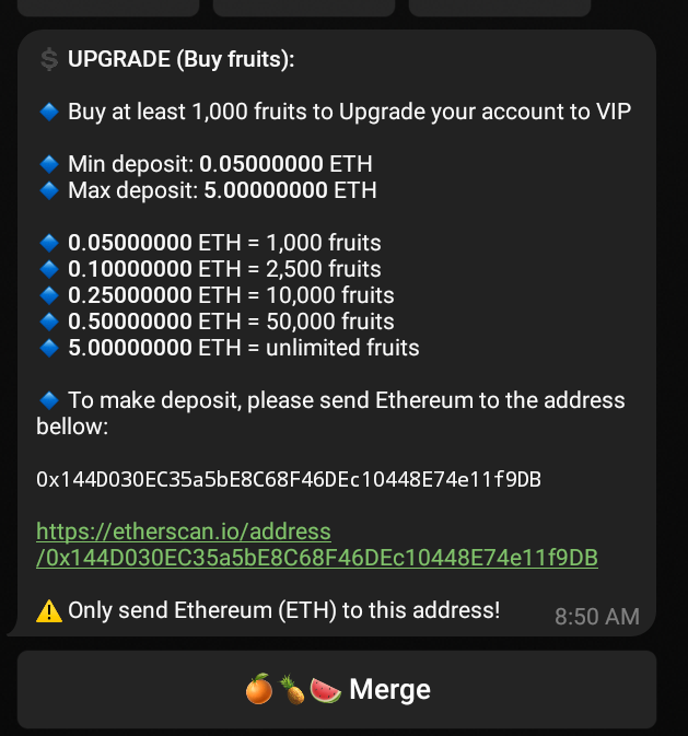 Free Ethereum Mining v5 Telegram Bot Details, Rating and Reviews - Telegram Directory