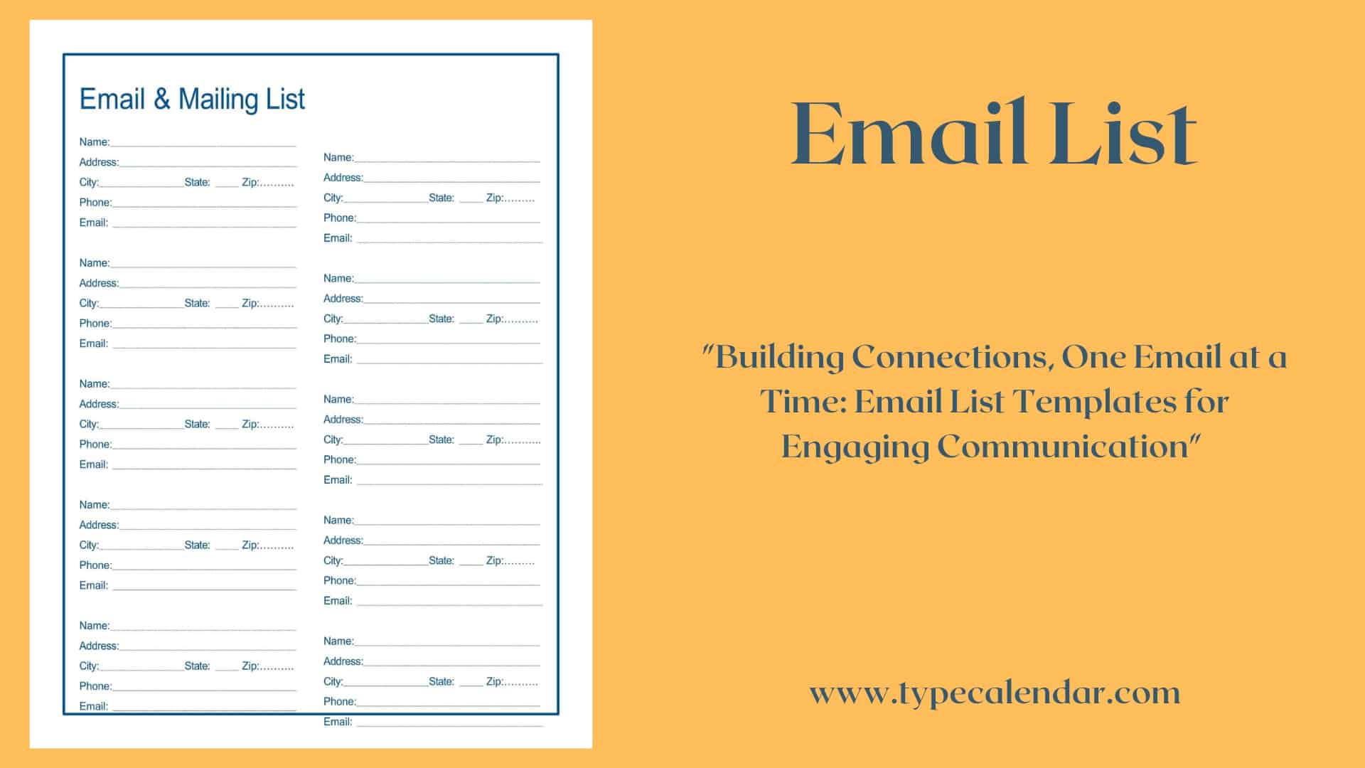 Email newsletters and mailing lists