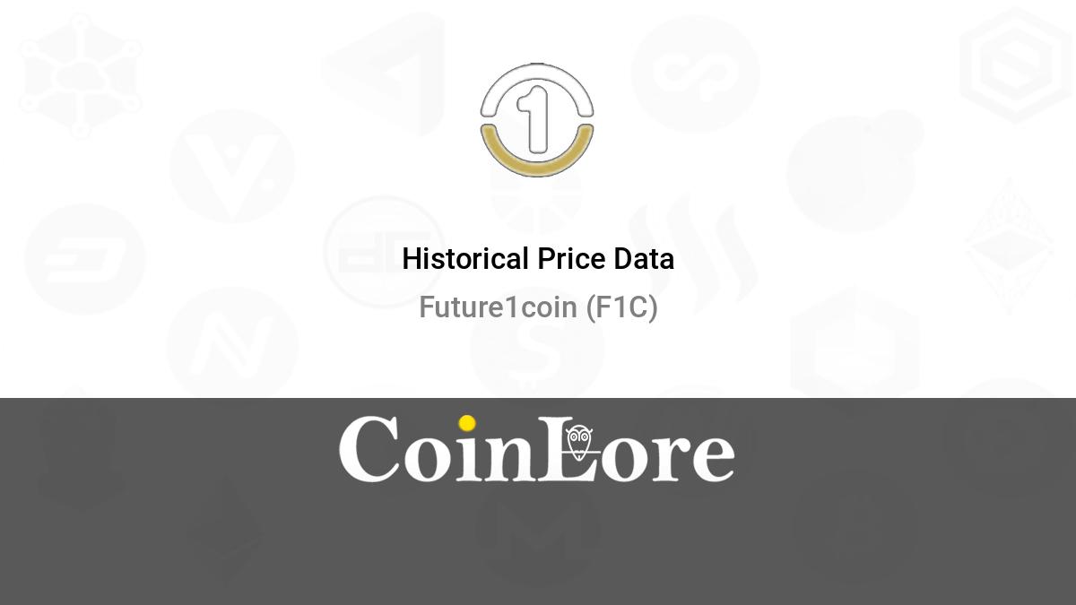 Future1coin price today, F1C to USD live price, marketcap and chart | CoinMarketCap