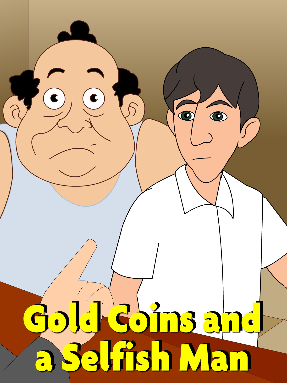 Moral Stories for Kids – Gold Coins and a Selfish Man | Data Source from the Web