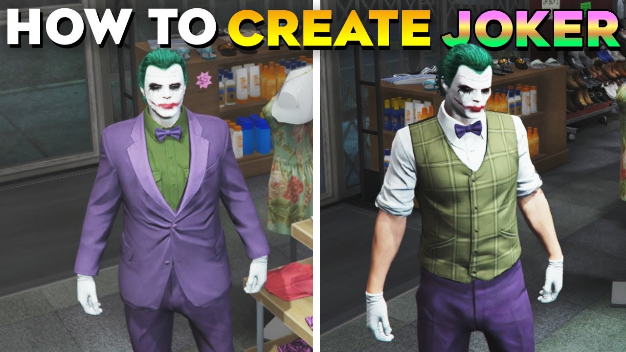 How to make the Joker in GTA 5