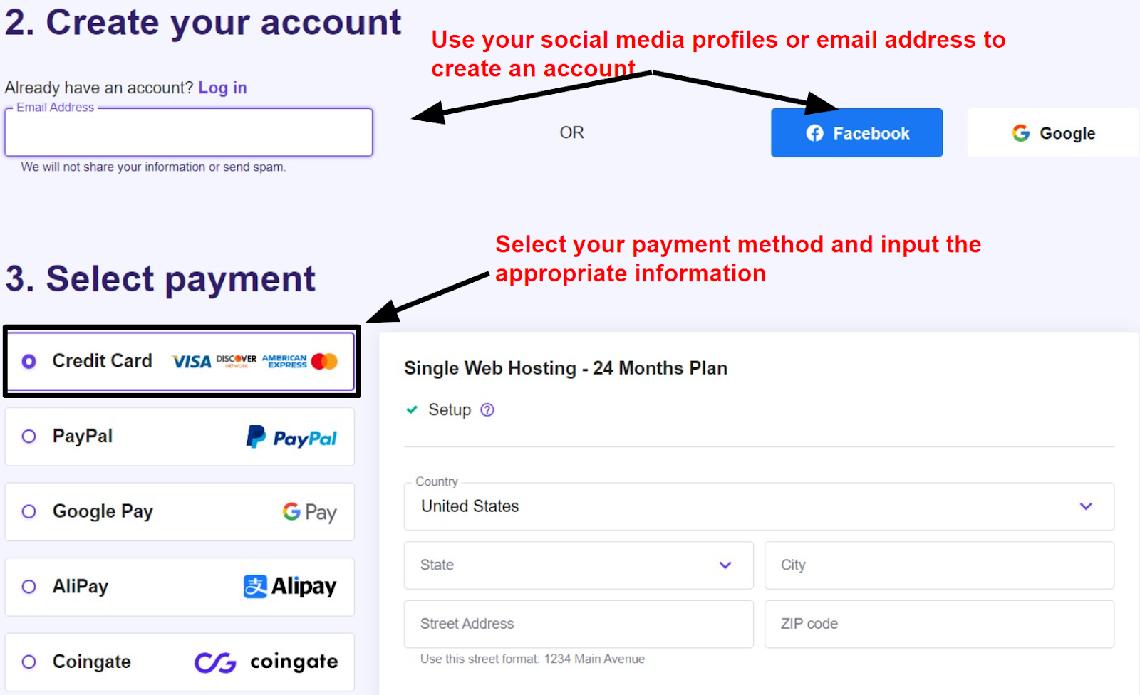 How To Create a Hostinger Account (+ Discount Tip) in 