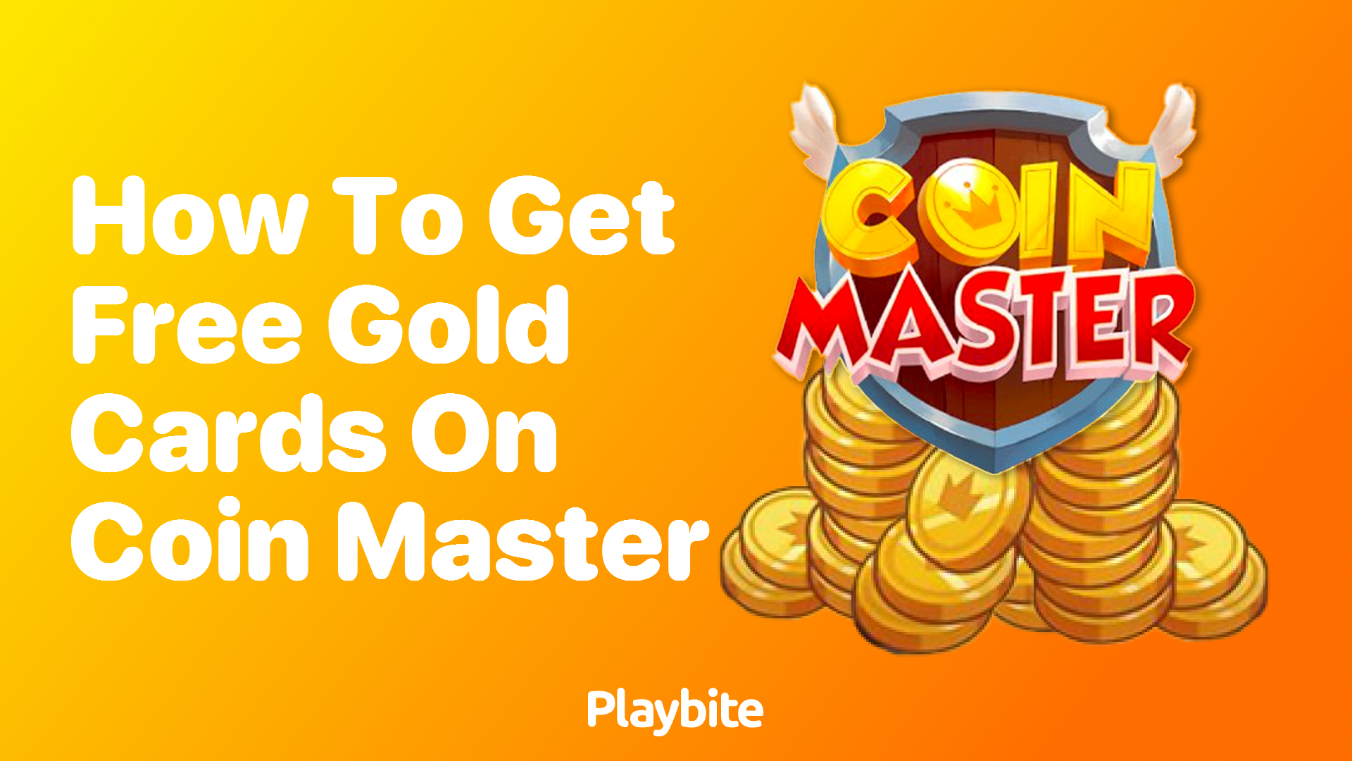 How to Get Free Gold Cards on Coin Master - Playbite