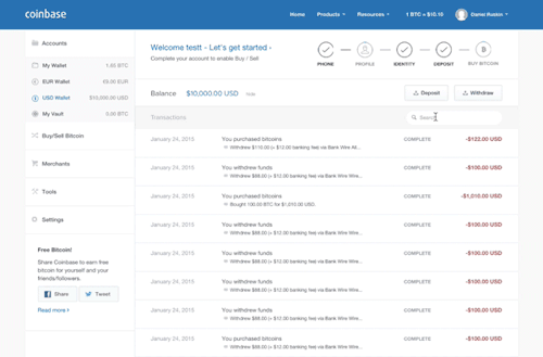 How fast is Coinbase's wire transfer? - Blind