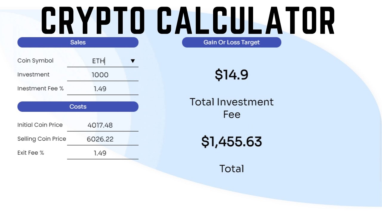 Free Crypto Profit Calculator