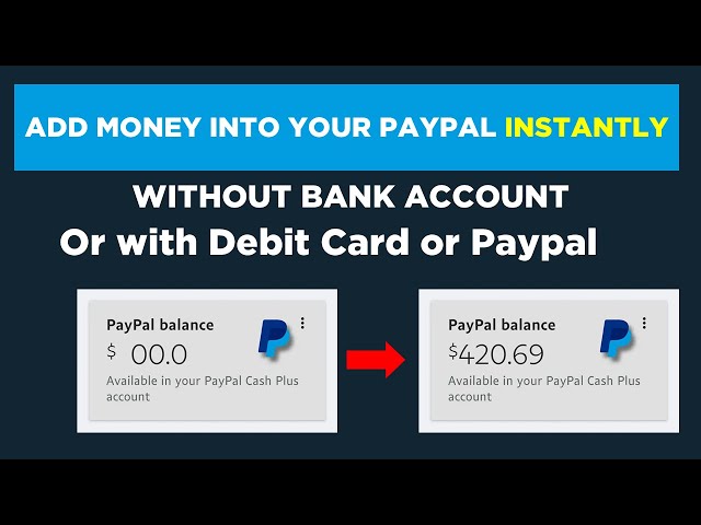 Adding money to your PayPal account from a bank ac - PayPal Community