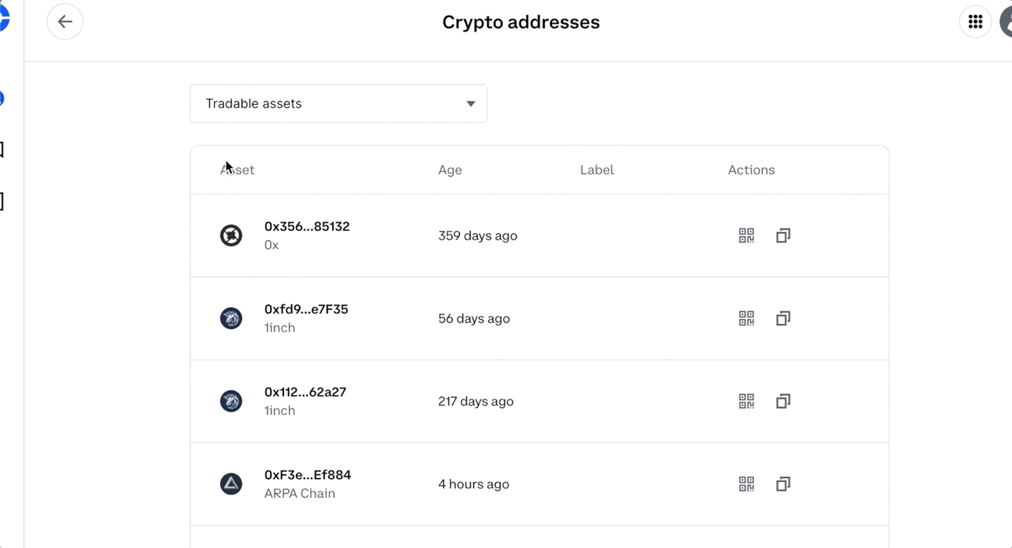 How To Find Your Wallet Addresses in Coinbase