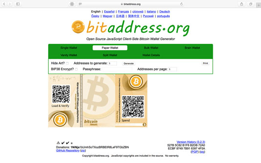 How To Make A Bitcoin Paper Wallet & How To Spend Bitcoins