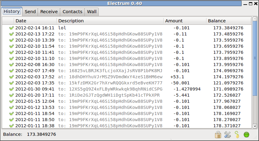 Learn how to use your Electrum bitcoin wallet - LinkSync - Bringing transparency on the DeFi space