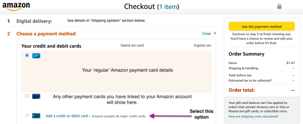 How to Use Visa Gift Card on Amazon: A Step-by-Step Guide - Nosh