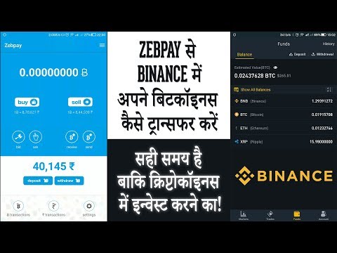 Crypto Deposit & Withdrawals : ZebPay