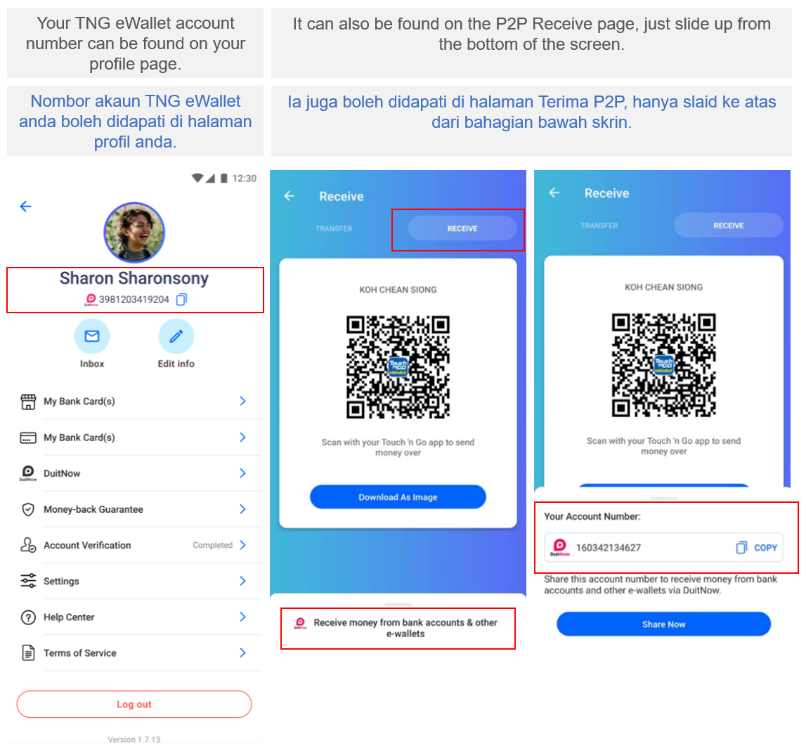 Transfer Money Between Wallets